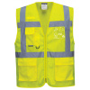 Portwest C376 ATHENS MESHAIR EXECUTIVE Reflexná vesta Fluorescenčno žltá, XXL