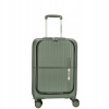 Kabínový kufor s vyklápacím vreckom Tokyo 35x20x55 cm - 35 L - olivový