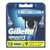 Gillette Mach3 Turbo Náhradné holiace hlavy 12 ks