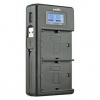 Nabíjačka Jupio NP-FM50/F550/F750/F970 Duo (Sony) (JDC2011) čierna
