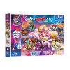Trefl Puzzle Šťastní psi 60 XXL Super Shape Labková patrola/Paw Patrol 60x40cm v krabici 33x23x6cm