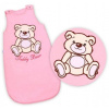 Spací vak Medvedík Teddy Baby Nellys - sv. ružový veľ. 1 Baby Nellys