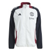 Adidas Bunda MANCHESTER UNITED Presentation bílé Velikost: XXL