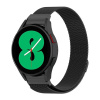 OEM Kovový náramek Milánský tah pro chytré hodinky Samsung Galaxy Watch 4/5/6 20mm Farba: Černá