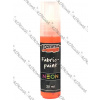 Neónová farba na textil 20 ml - oranžová
