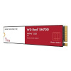 SSD 1TB WD Red SN700 NVMe M.2 PCIe Gen3 2280 WDS100T1R0C WDS100T1R0C-68BDK0