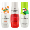 SODASTREAM Cola + Mirinda Zero + 7Up Zero sirupy do saturátora 3 ks