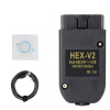 Diagnostický konektor Vcds Hex-V2 V2 rozhranie Poľský VAGCOM 21.9 21.10 pre