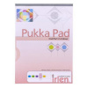 Poznámkový blok, A4, linajkový, 50 listov, PUKKA PAD Irlen Dyslexia, ružová