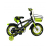 MK YB collection Yvaro detský bicykel čierno-zelený 12