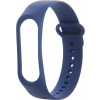 Silikónový remienok pre Xiaomi Mi Band 7 polnočná modrá