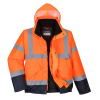 PORTWEST Portwest S266 Hi-Vis dvojfarebná Bunda - ​Oranžová-Navy, XXXL ​Oranžová-Navy, XXXL