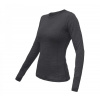 Tričko dlhé dámske SENSOR MERINO BOLD tmavo šedé XL