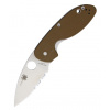 Spyderco Efficient Linerlock Brown SC216GPSBN