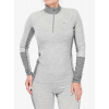 Funkčné tričko dámske Peak Performance Magic Half Zip - med grey melange