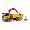 BRUDER 03551 Scania Super 560R sklápač s žeriavom