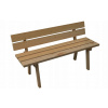 Záhradná lavica, lavička - Drevená záhradná lavica 130 cm (Drevená záhradná lavica 130 cm)
