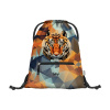 BAAGL A-32396 Tiger, taška na prezuvky s vreckom na zips, 36x46cm