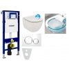 Geberit SET Duofix 111.300.00.5 +WCzávesné Id.Stand. TESI Rimless+sedSC +Sigma20Biela/Chr 111.300.00.5 NE4