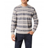 Pánská mikina Pioneer Sweat Crew Neck 30056.0000 6718 Night Sky Stripe Velikost: XXL