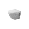 DURAVIT Starck 3 závesné WC Compact, s HygieneGlaze, biela, 2202092000