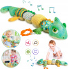 CHAMELEÓN HUDOBNÉ HRAČKY CHAMELEÓN PLYŠOVÁ HRAČKA DARČEK PRE NOVORODENCA