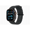 Apple Watch Ultra 2 49 mm čierny titán s čiernym oceánskym remienkom MX4P3CS/A