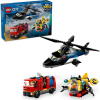 LEGO® City 60462 Remix: Helikoptéra, hasičský vůz a ponorka