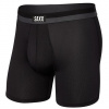 Saxx Sport Mesh Boxer Brief FLY Black boxerky pánské