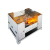 ESBIT® Gril cestovný BBQ300S skladací NEREZ