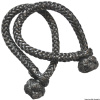 MARLOW Mäkké pútko z čierneho Dyneema - 4 mm Variant: Dyneema pútko, čierne - 7 mm Soft shackle in black Dyneema - 4 mm