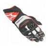 Rukavice GP PRE R3, ALPINESTARS (čierna / biela / červená) Velikost: 3XL