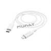 Hama 201598 MFi USB-C Lightning kábel pre Apple, 1 m, biely