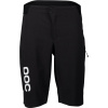 POC GUARDIAN AIR SHORTS URANIUM BLACK