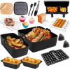 GIGA SÚPRAVA PRÍSLUŠENSTVA PRE PHILIPS AIRFRYER DUAL BASKET 3000/5000