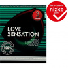 Love Sensation Ribbed prezervatívy 3 ks