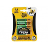 Rtu Nimh Aa/R06, Min.2400Mah, Přednabitá, Blistr 4 Ks - JCB-HR62600RC-4B
