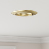 vidaXL Lampy Set 6 Zlaté Kov 9 cm Moderné Vstavané svetlá Kruhové 4108164