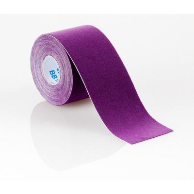 BB Tape Kineziologický tejp ICE silk - fialová 5 cm x 5 m