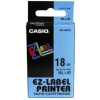 páska CASIO XR-18BU1 Black On Blue Tape EZ Label Printer (18mm) (XR-18BU1)