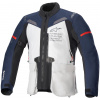 bunda ST-7 GORE-TEX, ALPINESTARS (svetlo šedá/modrá/čierna, veľ. 2XL)