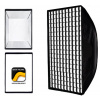 K-80 x 120 rýchloskladací prenosný softbox s voštinou (Bowens)