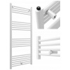 Kúpeľňový radiátor, teplovodný Granitan 663 W 600 x 1400 mm, biely