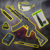Specna Arms STARTER PACK set SA AK-74U M-LOK (SA-J83 CORE™ HAL ETU Gen2) - Čierna