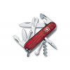 Multifunkčný nôž Victorinox Climber - transparentný červený
