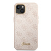 Guess PC/TPU 4G Metal Camera Outline Zadní Kryt pro iPhone 14 Pink 14526637