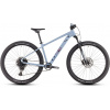 Horské kolo CUBE ATTENTION SLX pigeonblue 'n' rubyred 2025 XXL