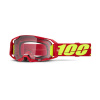 100 Okuliare ARMATIC 100% červené, číre plexi