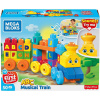 Mattel Mega Bloks Hudobný vláčik s písmenkami FWK22 25FWK22