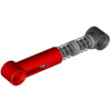 731c04 Red Technic, Shock Absorber 6.5L - Hard Spring, Tight Coils in Middle (Červený tlumič Technic 6.5L - tvrdá pružina, těsné závity uprostřed)